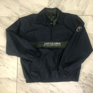 Tommy Hilfiger Navy and Green Windbreaker
